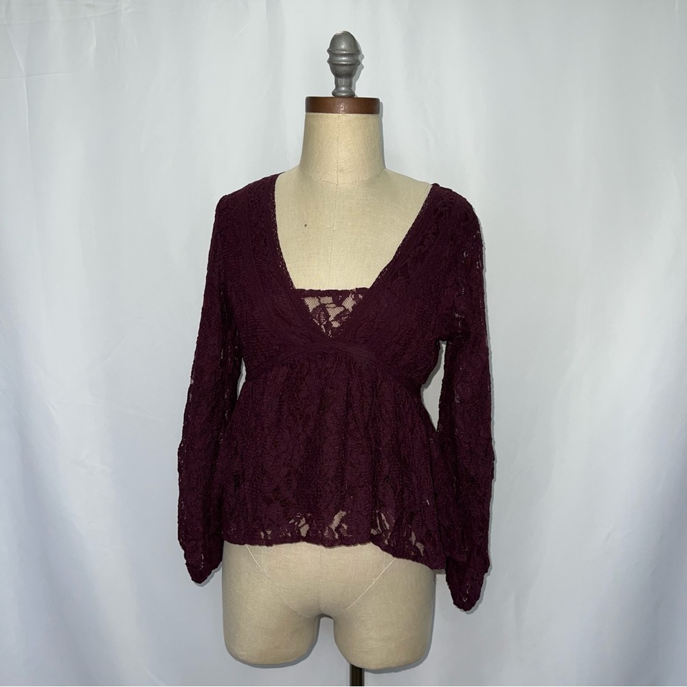 Altar’d State S Lace Babydoll Top